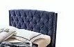 Кровать Evita Grand, темно-синий