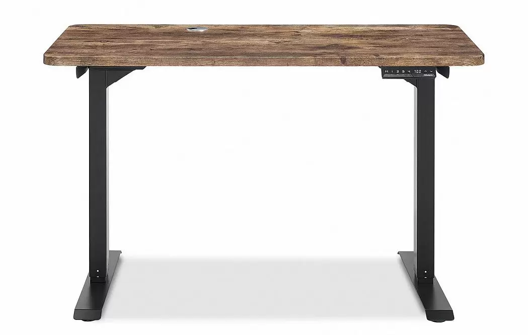 Стол Dallas (120) жженое дерево, регулируемая высота, электропривод - фото 10