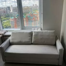 Диван-кровать Arizona 3-х местный, желтый/графит