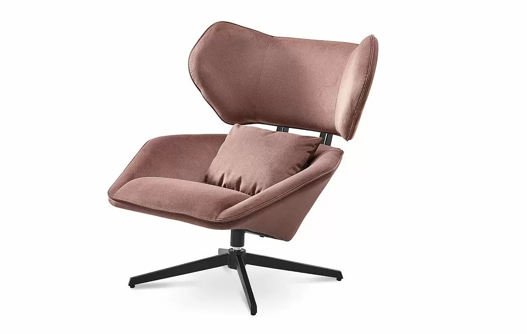 Кресло и оттоманка Boston, сливовый - фото 5