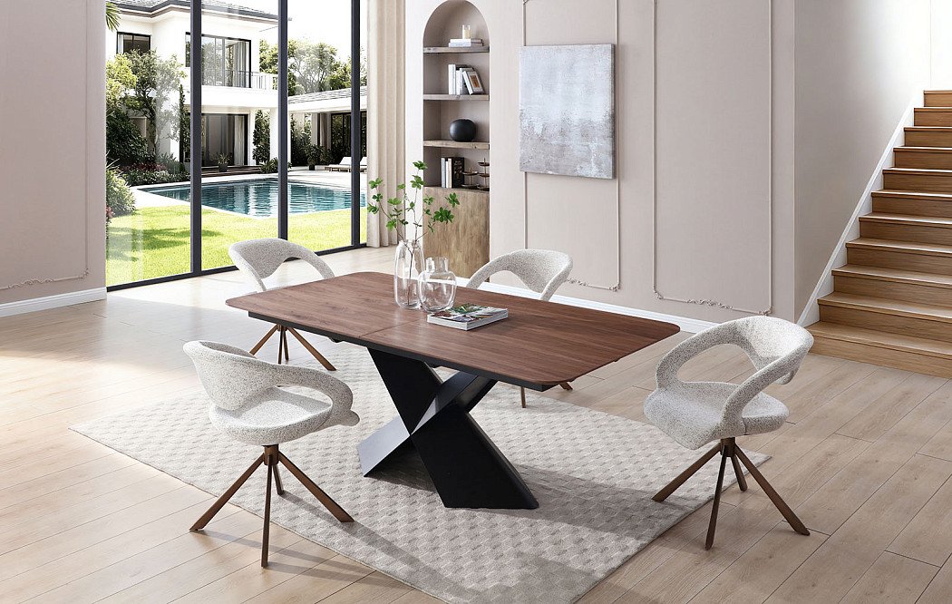 Стул Evelyn, кремовый/бронза - фото 3