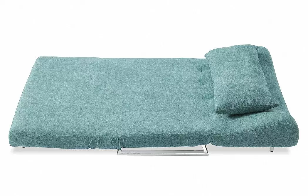 Диван-кровать Rosy 2-х местный, бирюзовый/хром - фото 10