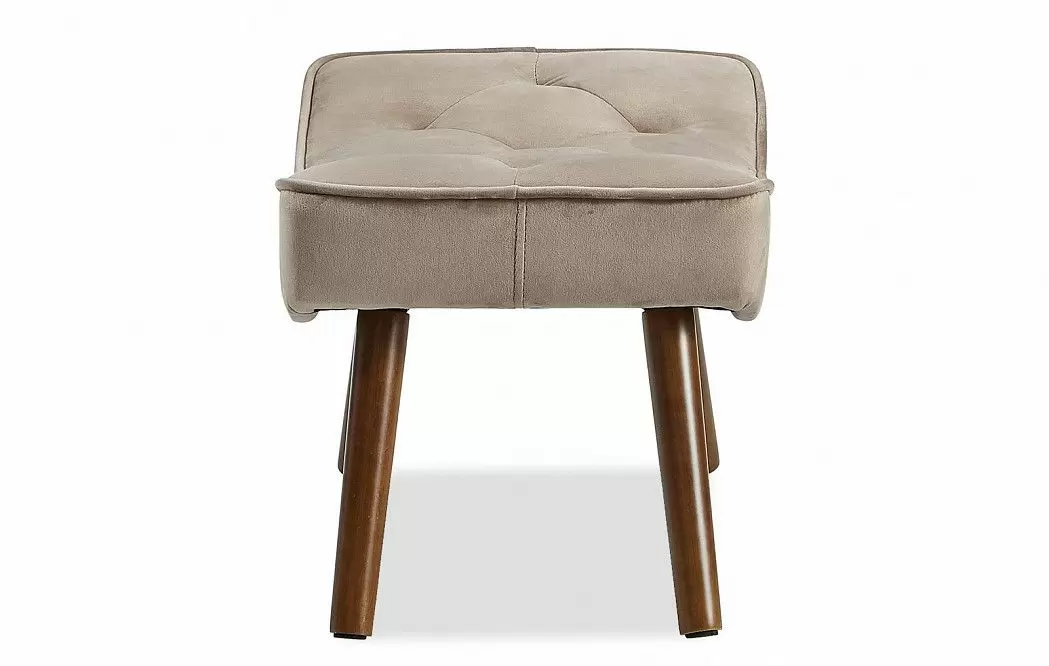 Оттоманка Hygge, бежевый/орех - фото 4