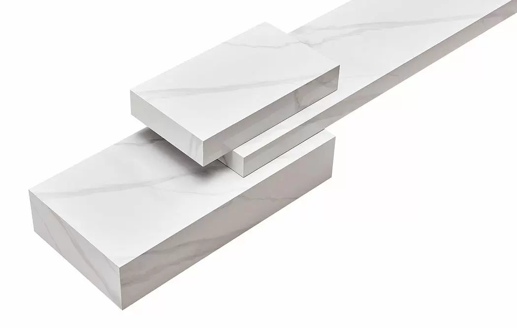 ТВ Тумба Gabrielle, белый камень - фото 5