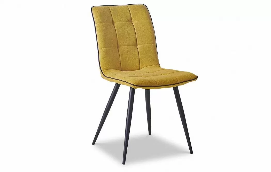 Стул Finch, желтый/черный