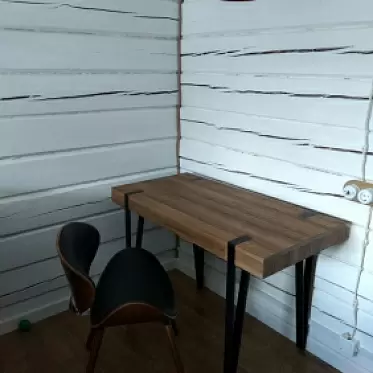 Стол письменный Project, орех/черный IMG-20190624-WA0009