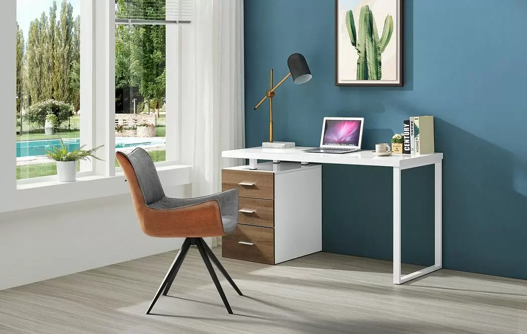 Кресло Jess, графит/коричневый цвет - фото 5