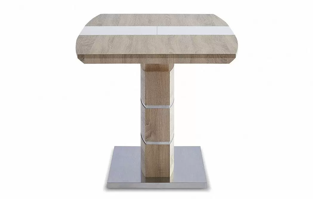 Стол раскладной Verona (140), светлый дуб/белый матовый - фото 10