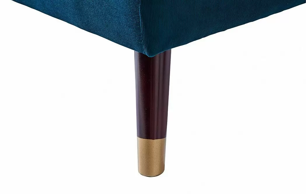 Оттоманка Lucia, темно-синий/орех - фото 7