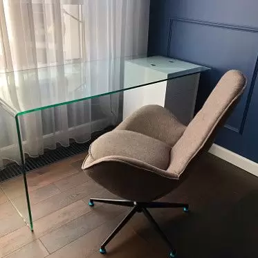 Кресло Beth, стол письменный San Francisco IMG-20230818-WA0008