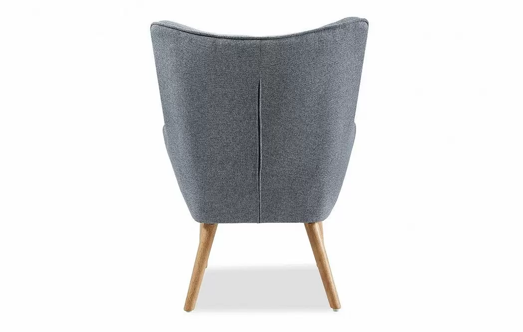 Кресло и оттоманка Hygge, серый/натуральный - фото 8