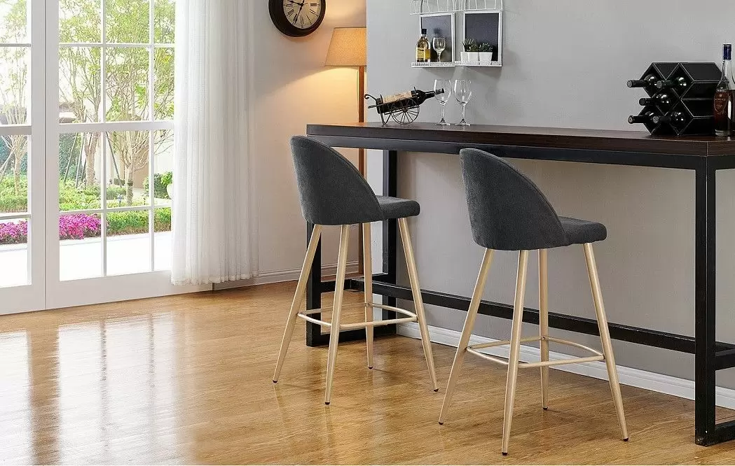 Стул барный Shelly Bar, графит/дерево - фото 2