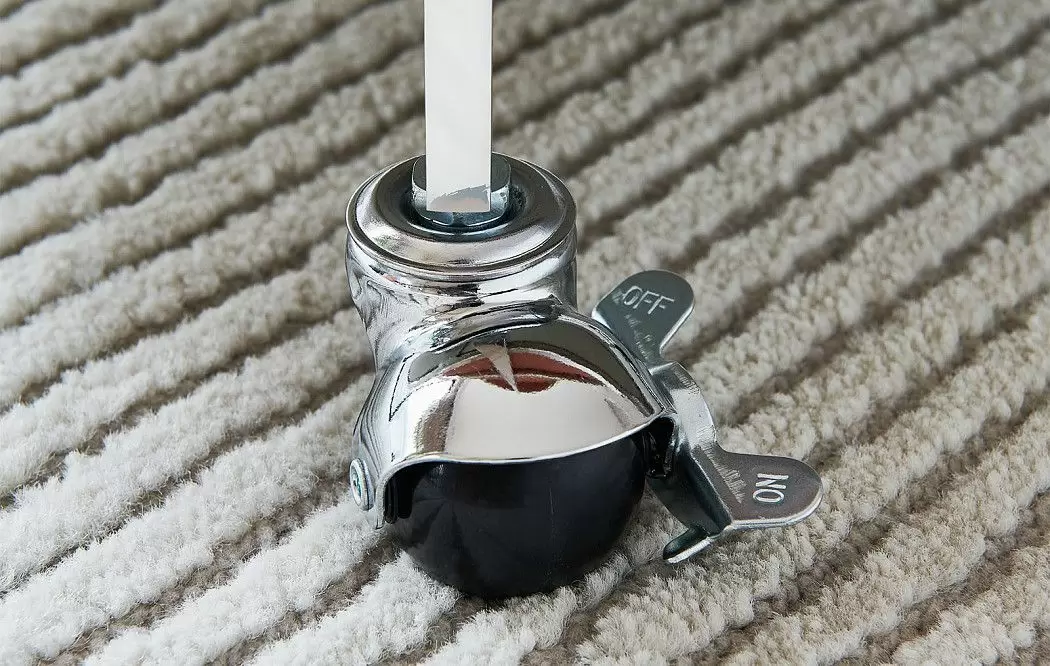 Столик сервировочный Eric (40), коричневый/сталь - фото 5