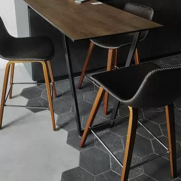 Стул полубарный Janis (61), коричневый