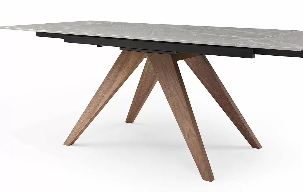 Стол Valencia + 4 серых стула Berta - фото 10