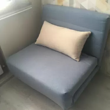 ВИДЕО Кресло-кровать Flex, голубой