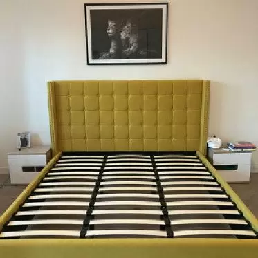 Кровать Vivien, желтый