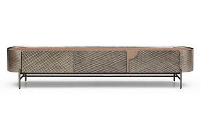 ТВ Тумба Emily, орех/бронза ТВ Тумба Emily, орех/бронза