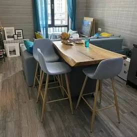 Стул барный Jackson Bar, бежевый/черный