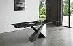 Стол раскладной Savoy 160-220, черная керамика
