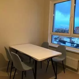 Стул Jackson, голубой/черный