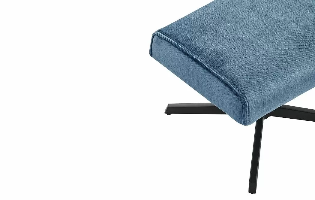 Кресло и оттоманка Boston, синий - фото 13