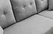 Диван-кровать North угловой (правый), серый