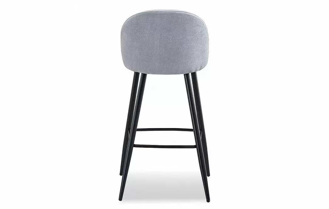 Стул барный Shelly Bar, серый/черный - фото 7