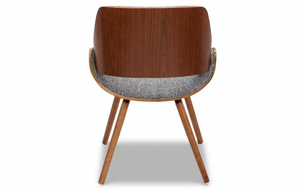 Стул Kiss, серый/орех - фото 5