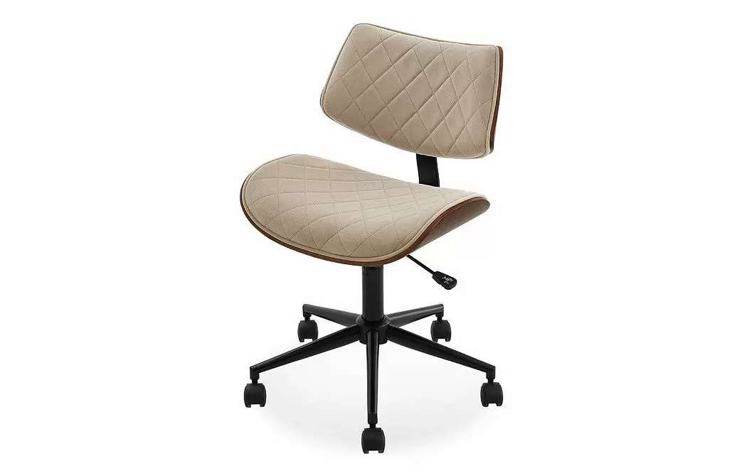 Кресло Harvey, бежевый/орех - фото 6