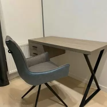 Кресло Jess, серый/синий