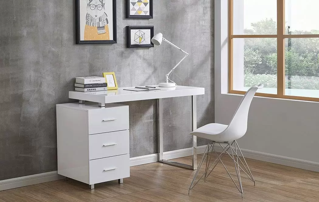 Стол письменный Ashby, белый - фото 7