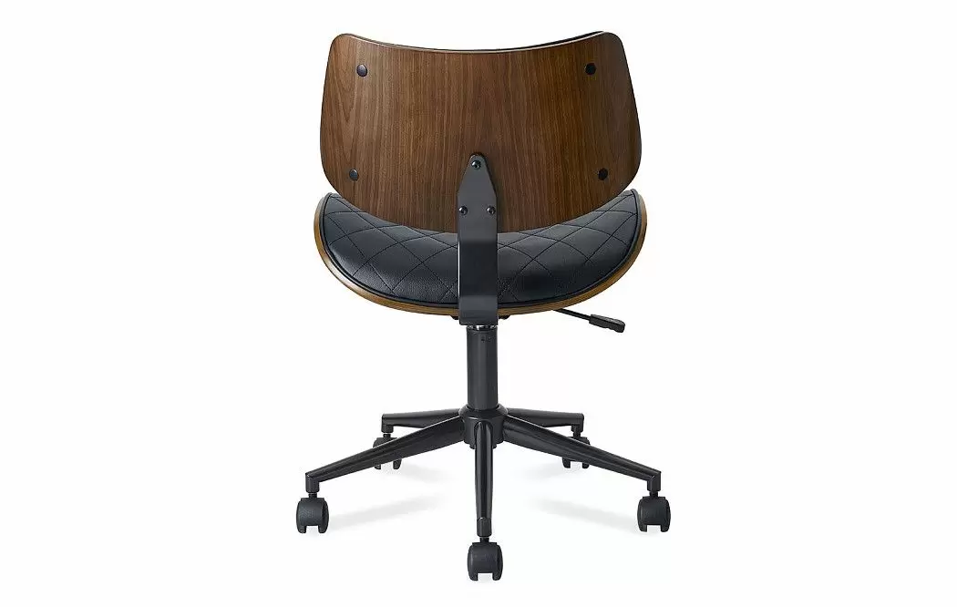 Кресло Harvey, черный/орех - фото 8