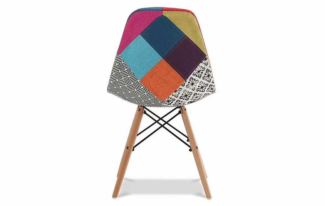 Стул Jolene (в стиле Eames), светлый пэчворк - фото 3