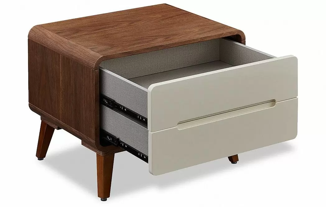 Комплект для спальни Minneapolis, серый/орех/крем - фото 21