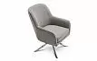 Кресло Molly, серо-бежевый/хром