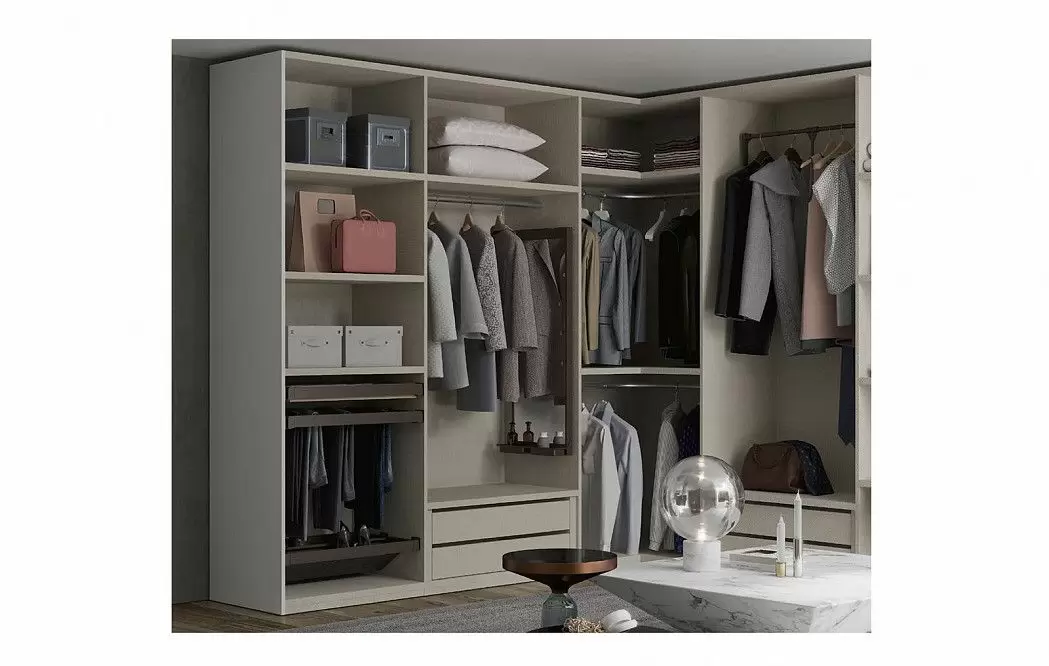 Шкаф SPARTA с 2 раздвижными дверями 195 H240, графит (YM501) - фото 5