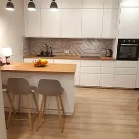 Стул барный Jackson Bar, бежевый/черный