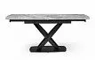 Стол раскладной Lorenzo 120-180, серая керамика