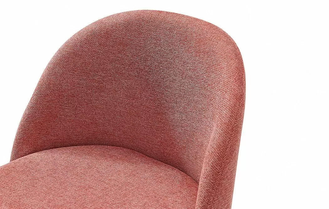 Стул полубарный Matt, темно-розовый/дерево - фото 4