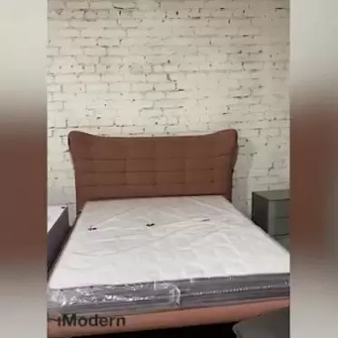 ВИДЕО Кровать Venezia, обзор кровати в мягкой обивке