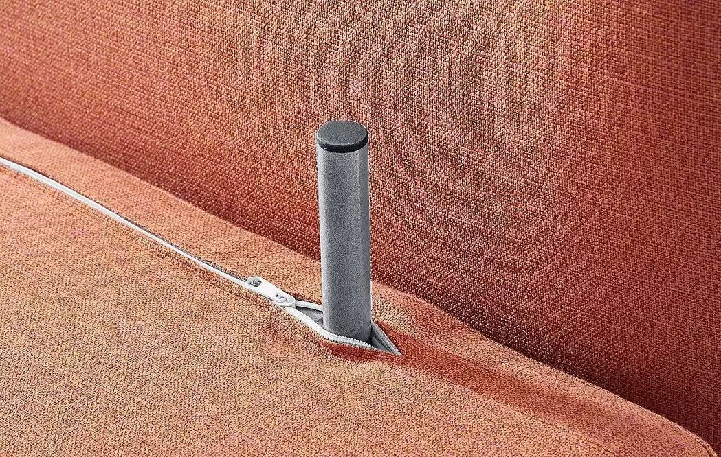 Кресло-кровать Rosy, папайя/хром - фото 10