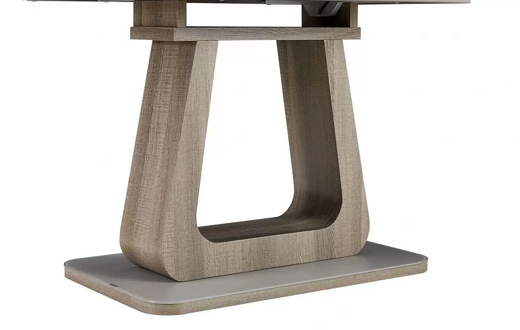 Стол раскладной Rosanna 140-180, серый - фото 15