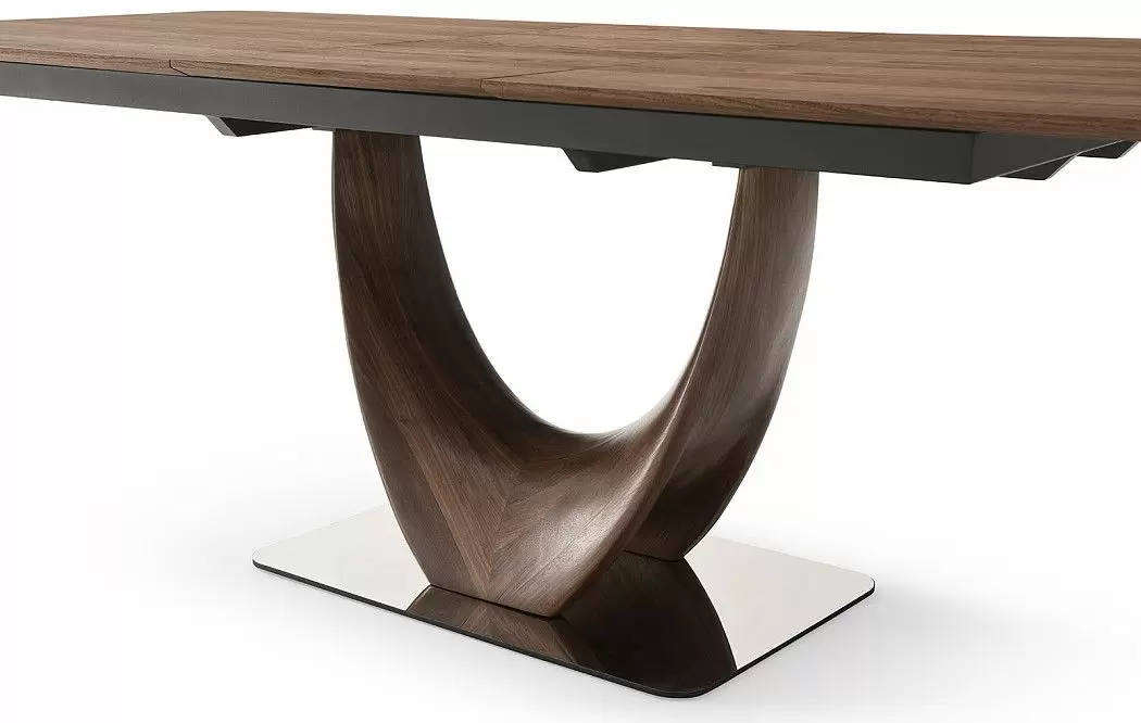 Стол раскладной Rimini 160-200, орех - фото 15