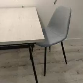 Стул Jackson, голубой/черный