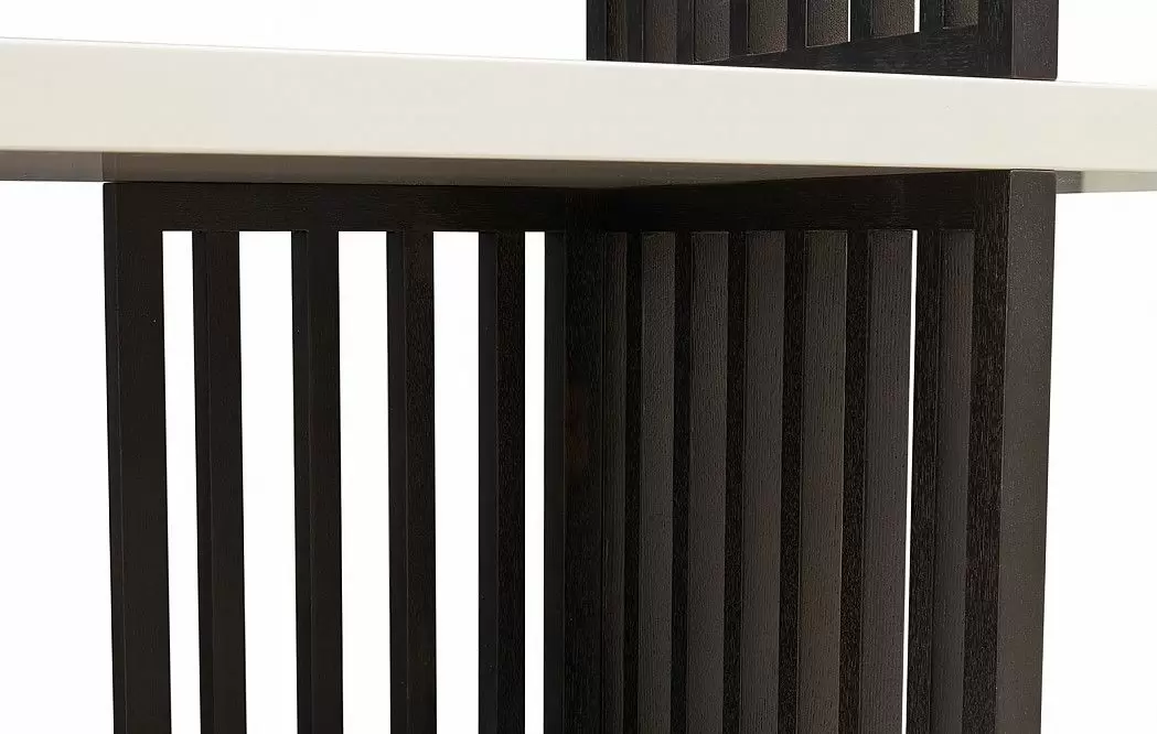 Стеллаж Tokyo, слоновая кость/коричневый - фото 7