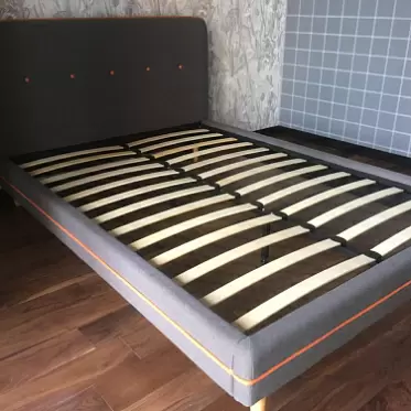 Кровать Madeira, серо-коричневый/светлые ножки IMG-20200808-WA0015