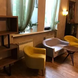 Диван Florence 2-х местный, темно-серый/цветные пуговицы