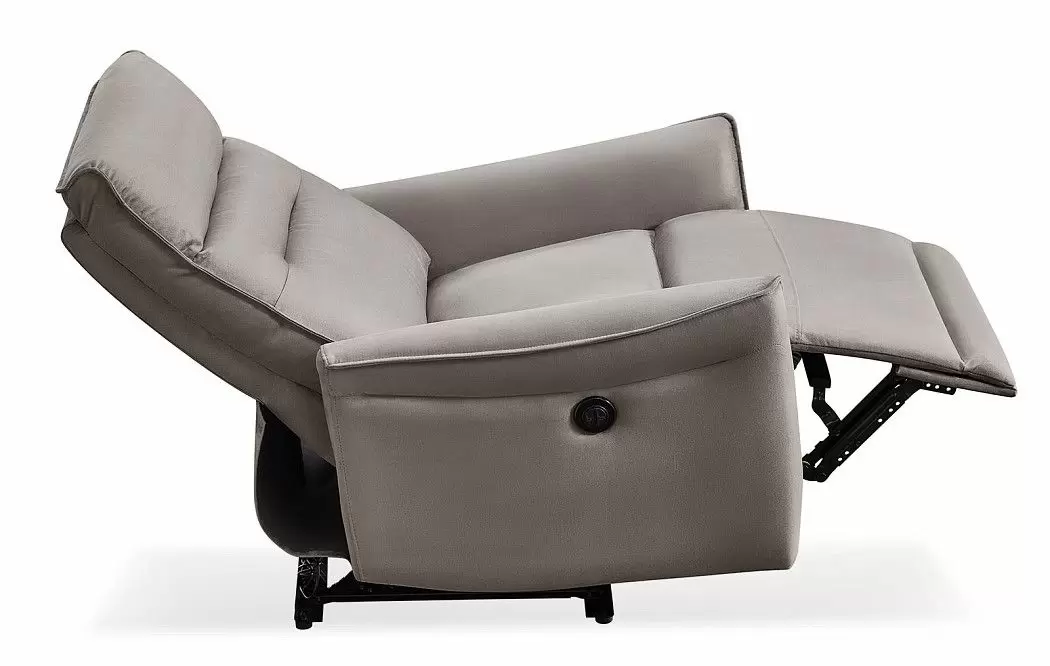 Кресло-реклайнер Bailey, серо-коричневый - фото 9