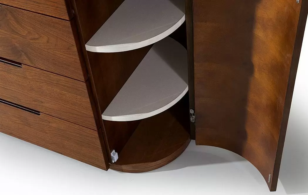 Комплект для спальни Borneo, бирюзовый/орех - фото 20